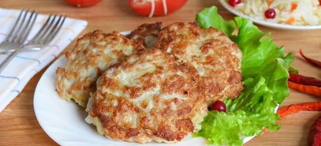 Котлетки из свинины