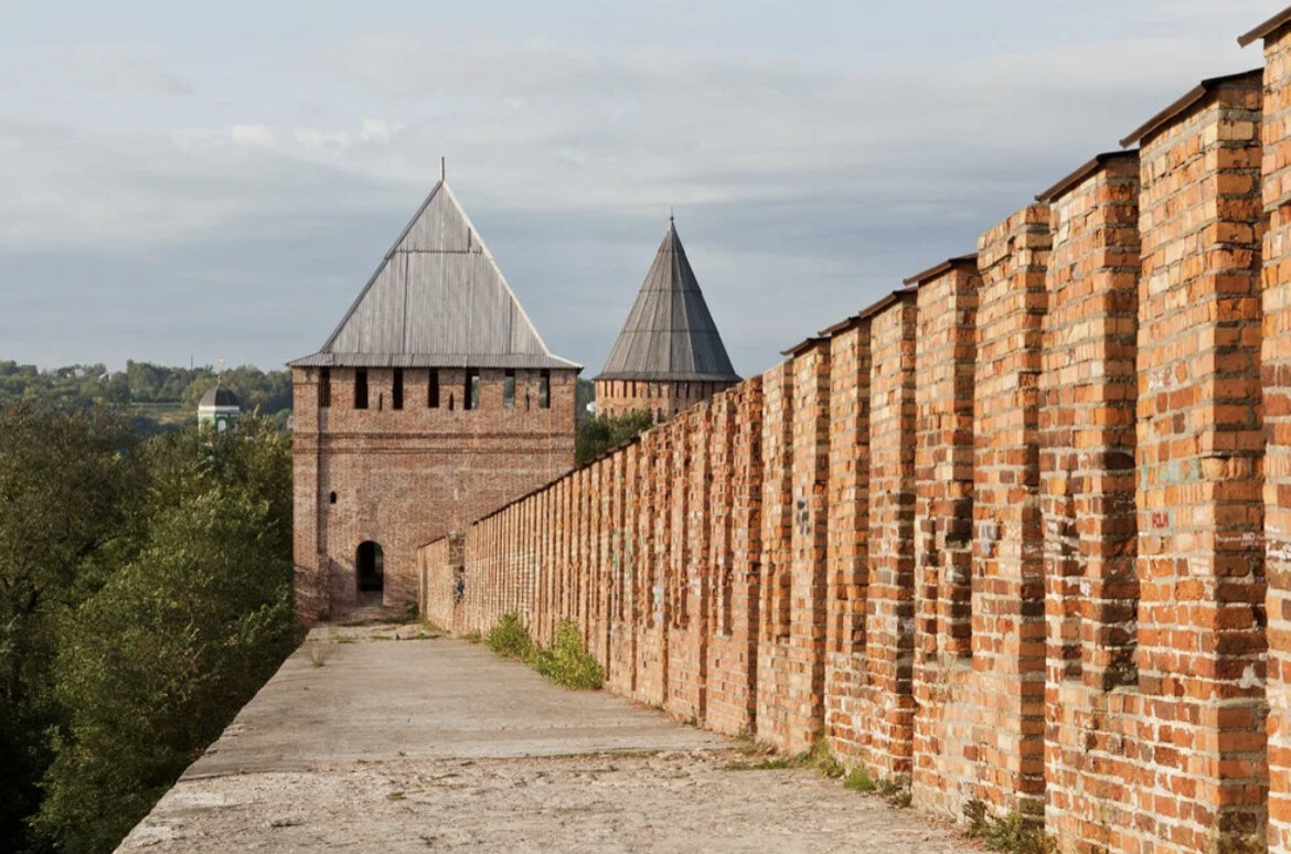 Фото крепостной стены в смоленске