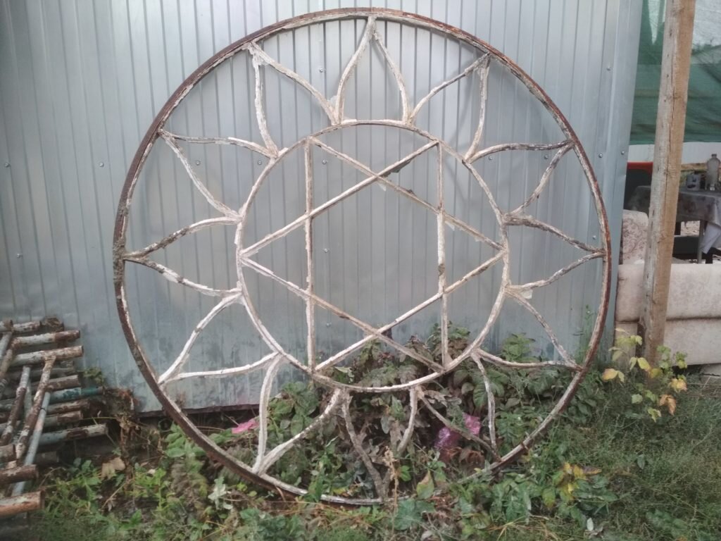 Бесценная находка — каркас с изображением Звезды Давида