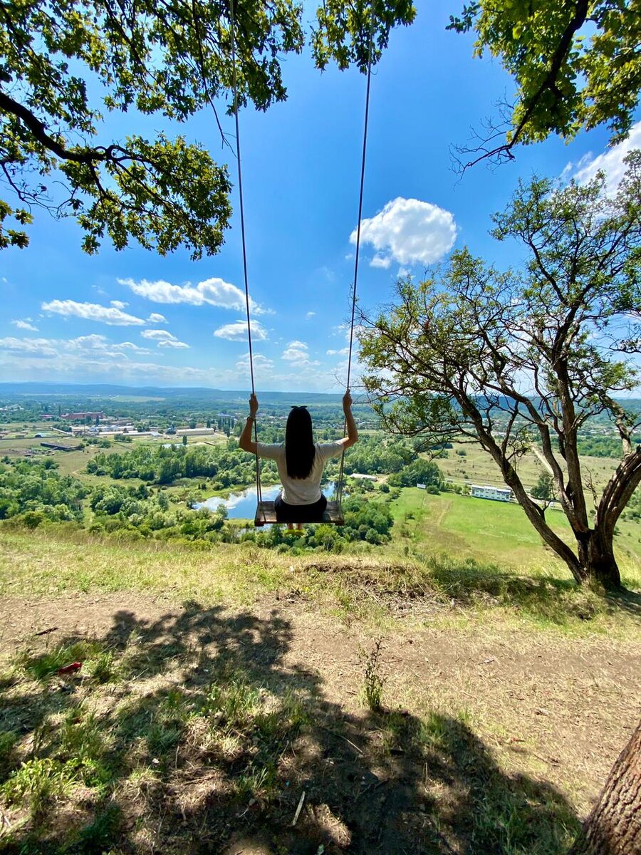 Не я на качели