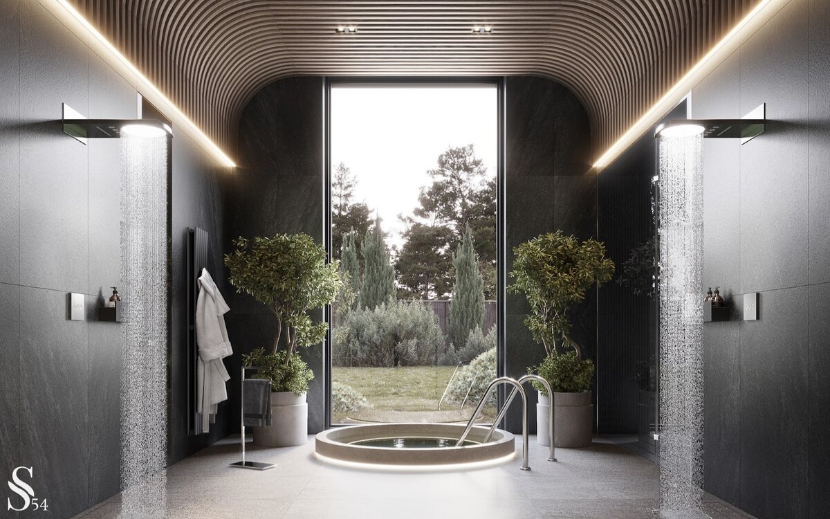 Живописный дом в коттеджном посёлке на Новорижском шоссе. Интерьер