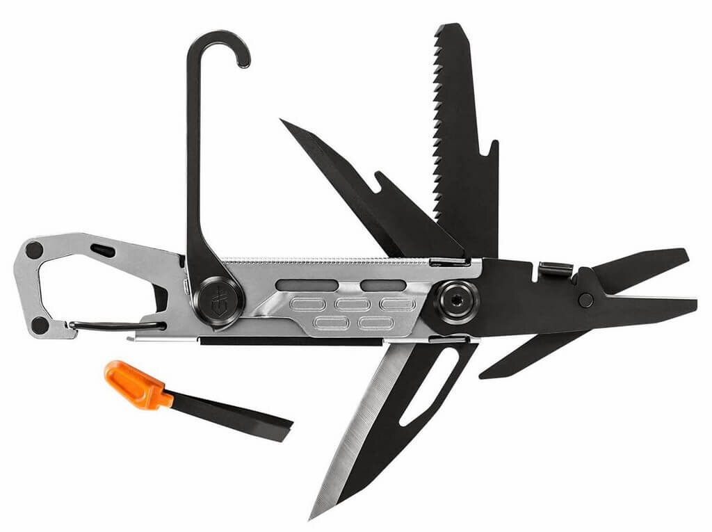 Мультитул Gerber Stake Out Camp оснащён 11 инструментами