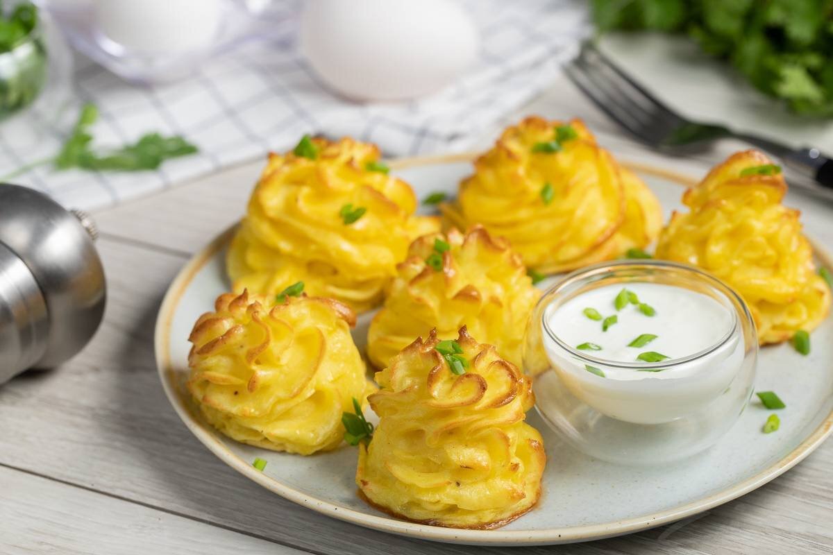 Гарнир «Герцогиня» из картофеля