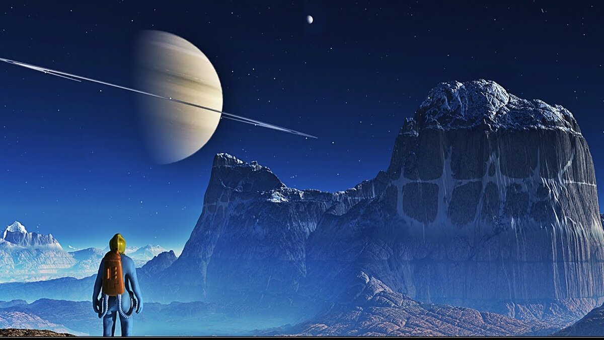 Планета Сатурн. Фото в свободном доступе