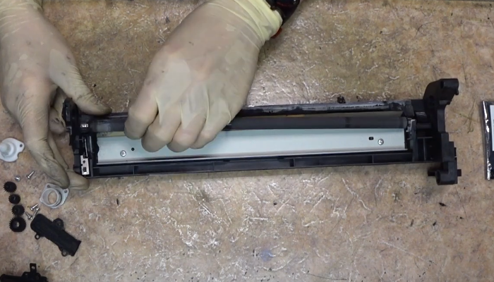 Фото 31. Кромка ракеля