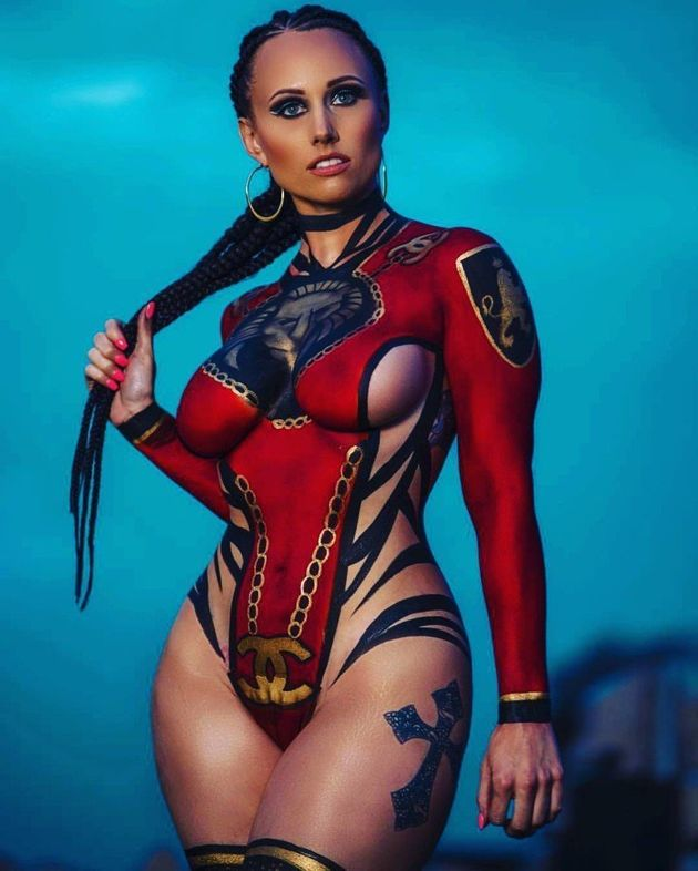Hot Nude Girls With Body Paint