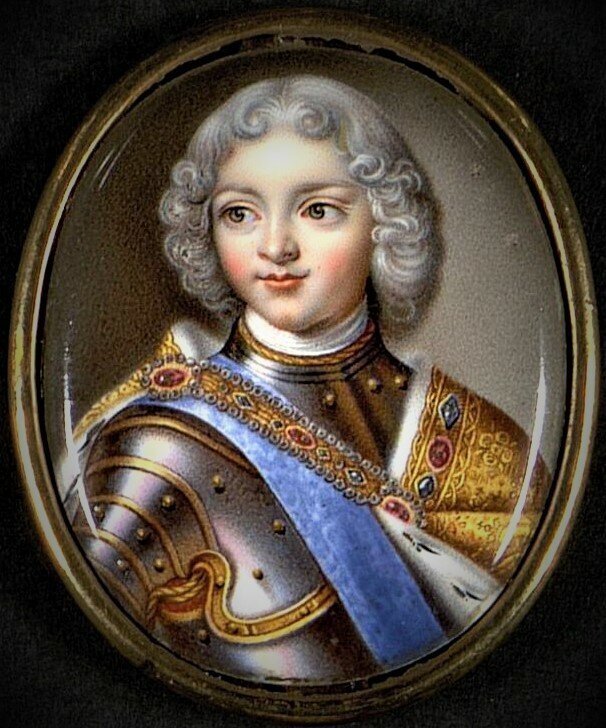 Петр  II в младости