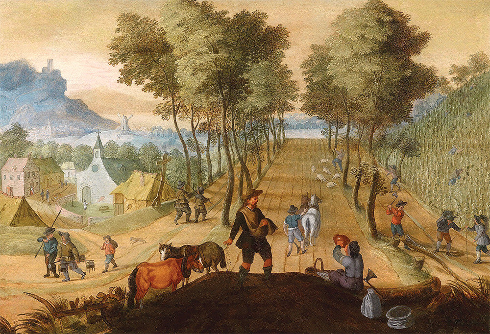 Картина художника Себастьяна Вранкса (1573- 1647)