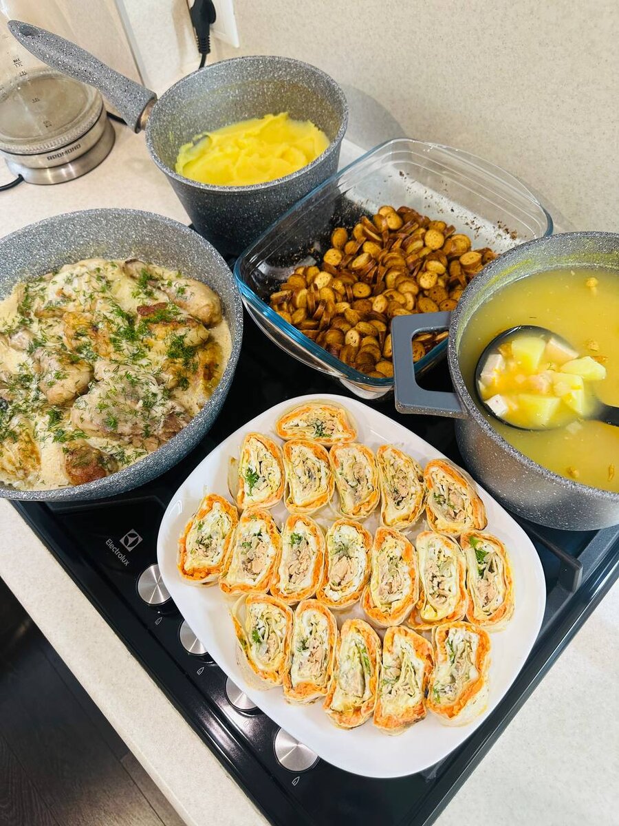 Вот такой пир я устроила