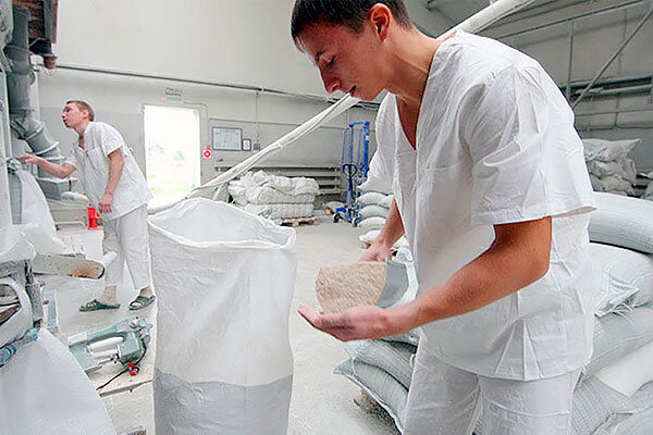 Большая часть употребляемого в мире хлеба изготавливается из пшеничной муки