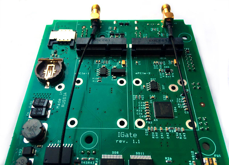 Рисунок 1 — mPCIe-разъемы