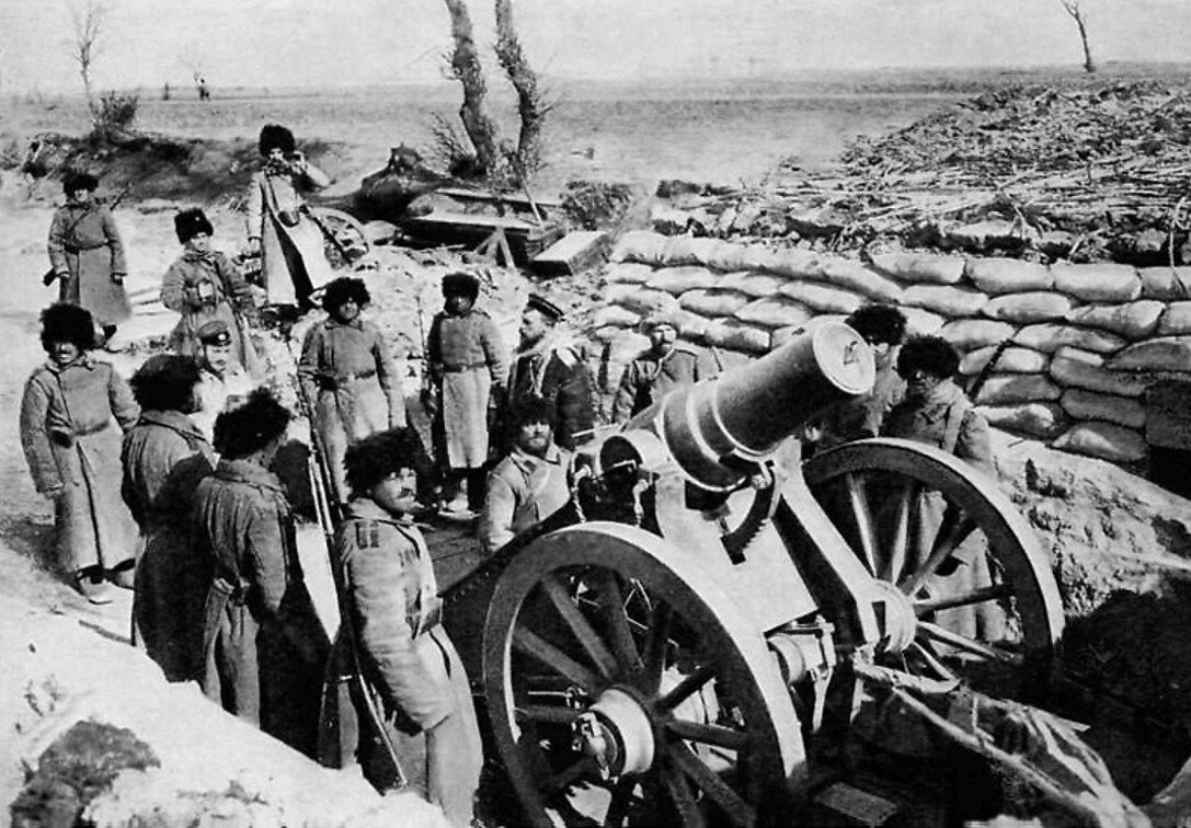 Русское крепостное орудие