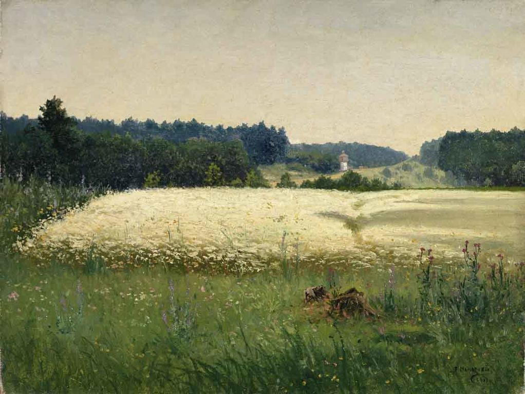 В.Маковский . Гречиха в цвету