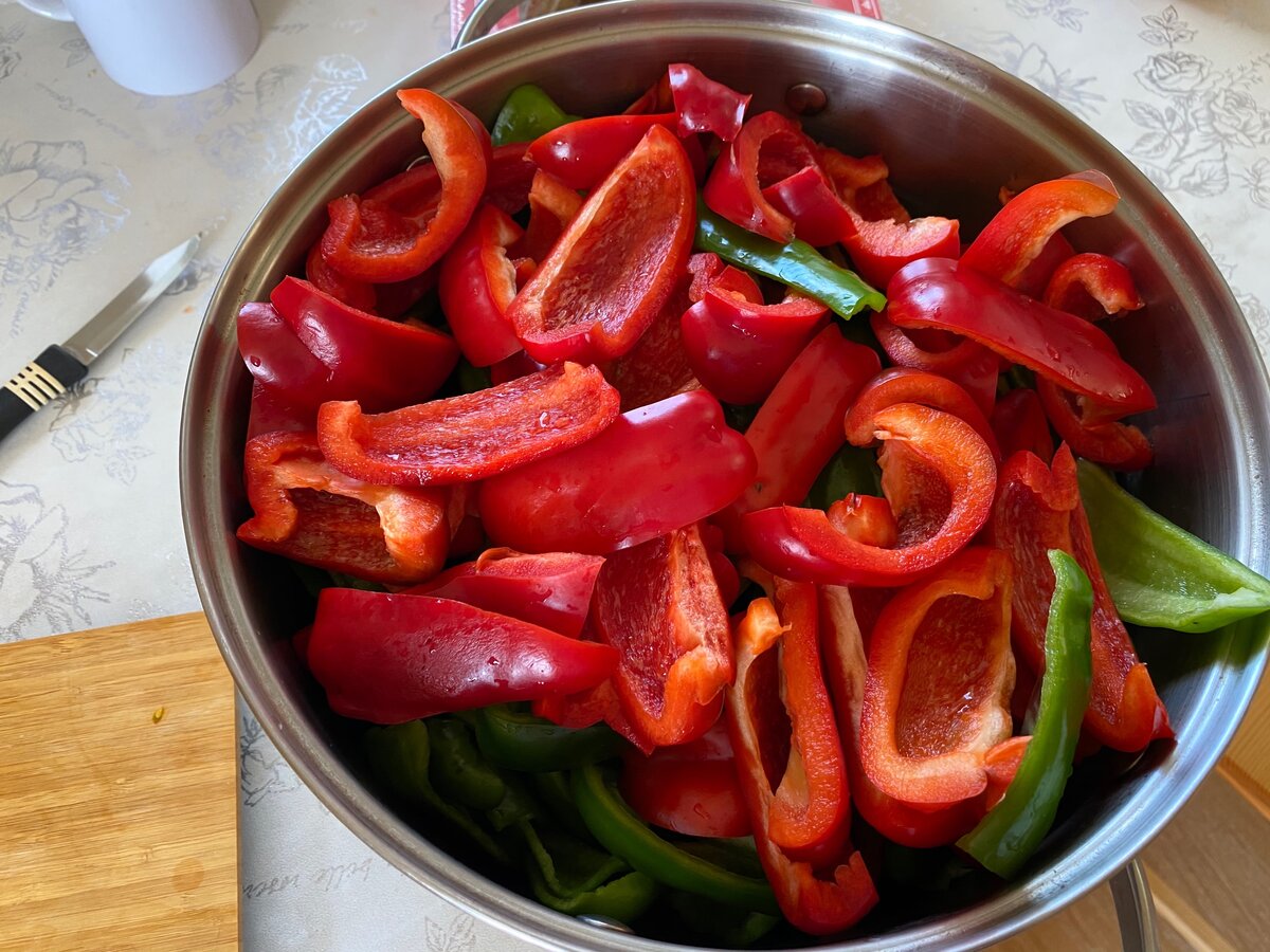 рецепт салат помидоры перец раст масло фото 54