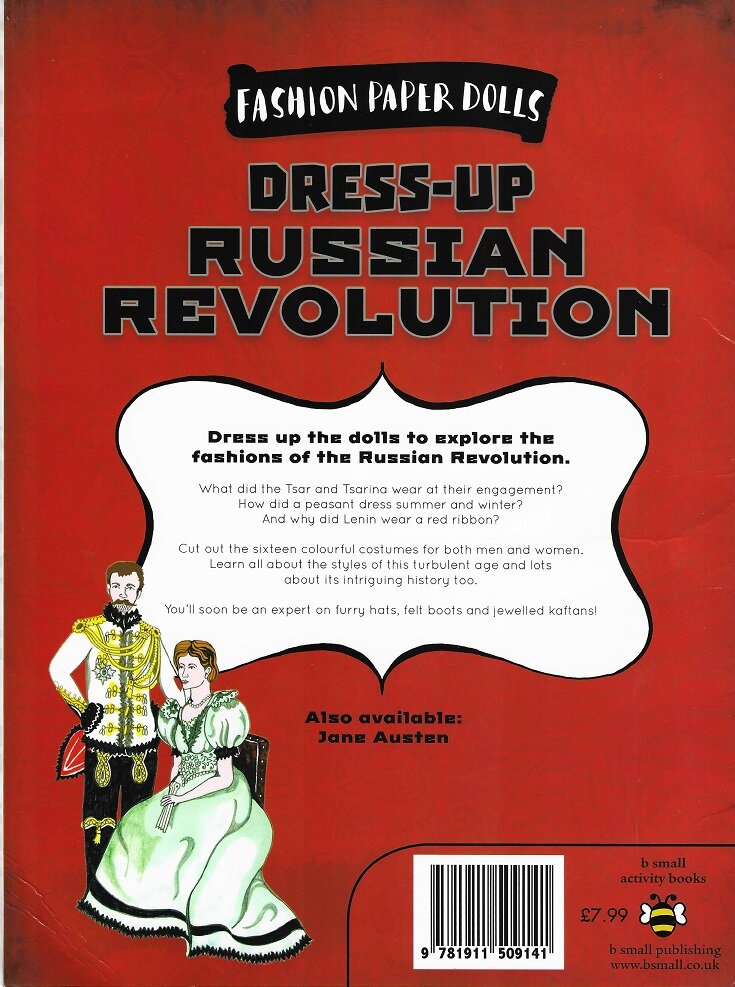 Обложка книги "Dress up Russian Revolution"