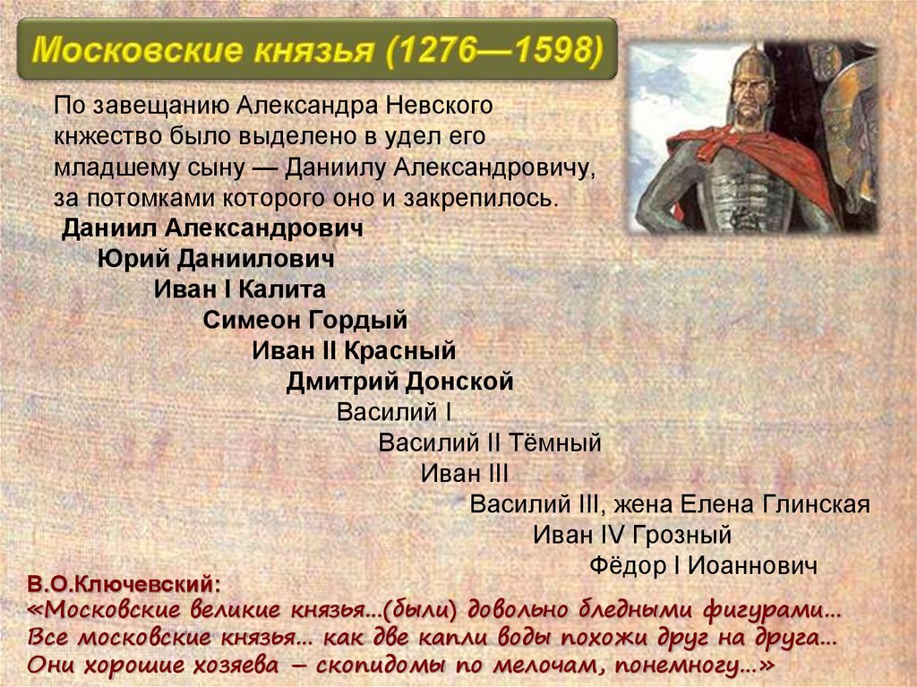 Как выглядел ярлык на княжение