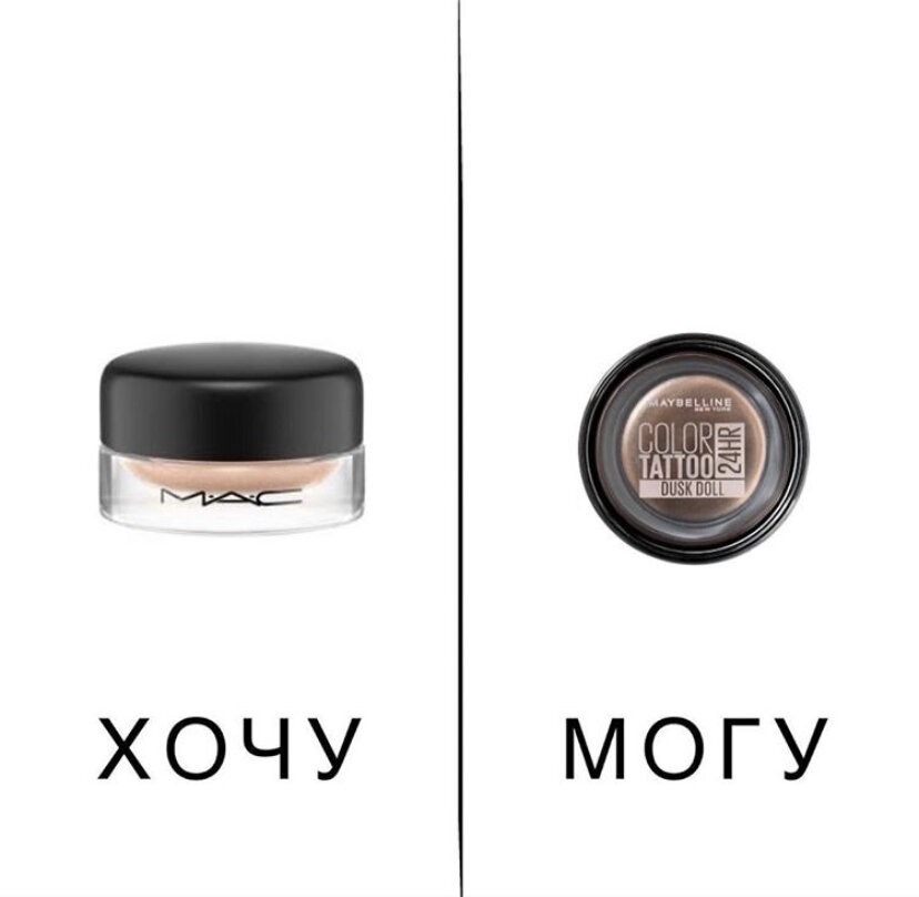 Кремовые тени