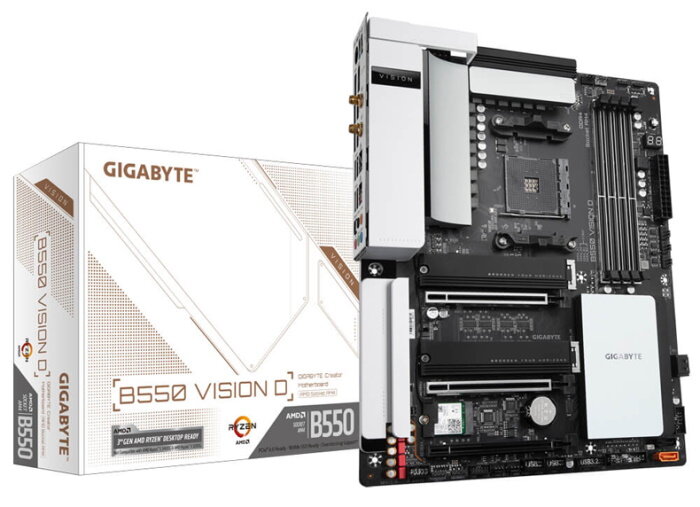 GIGABYTE B550 VISION D