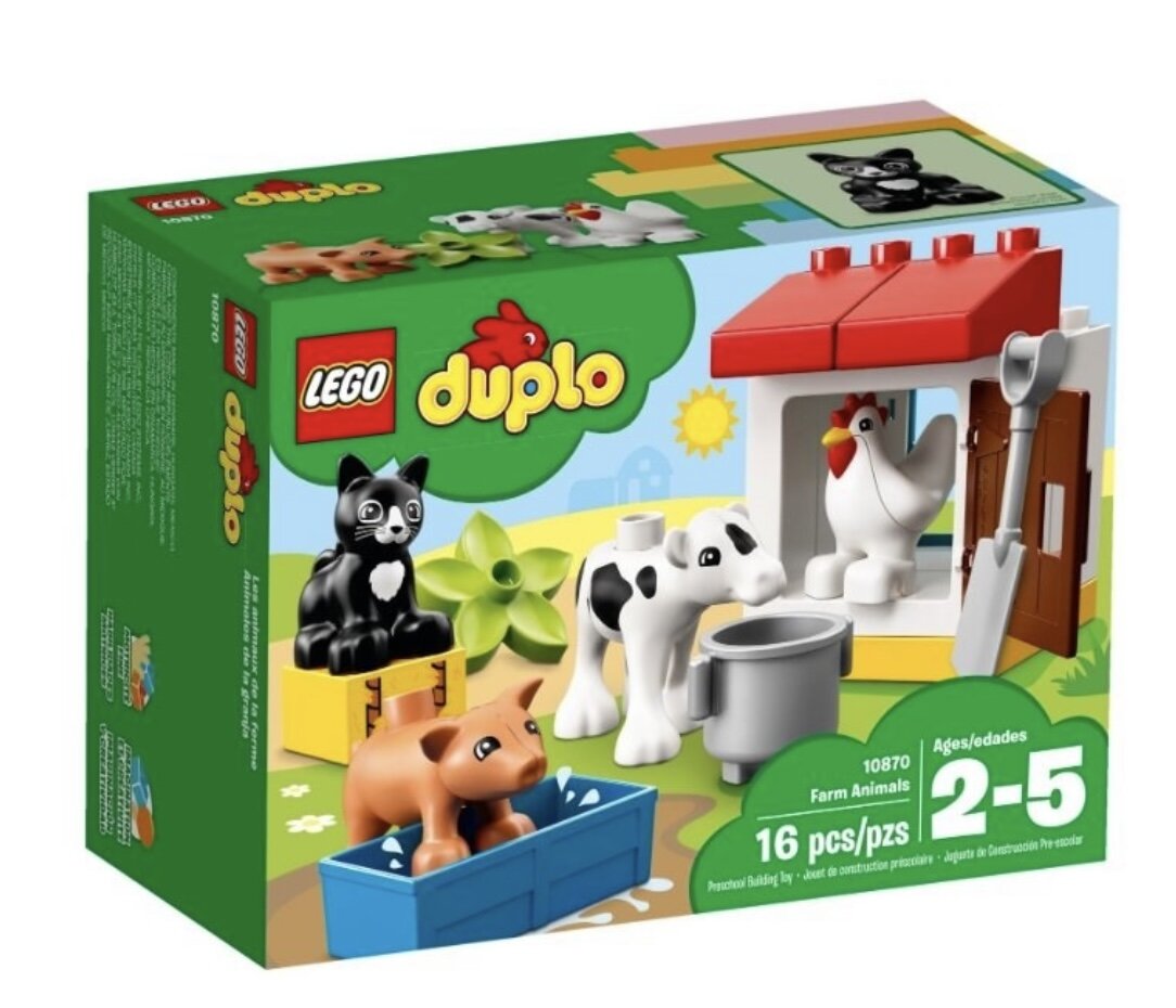 Конструктор LEGO Duplo «День на ферме», 370 руб.