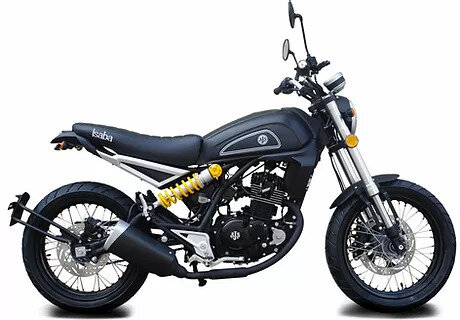 Adventure Scrambler Isaba 125 
Фото: ajsmotorcycles.co.uk