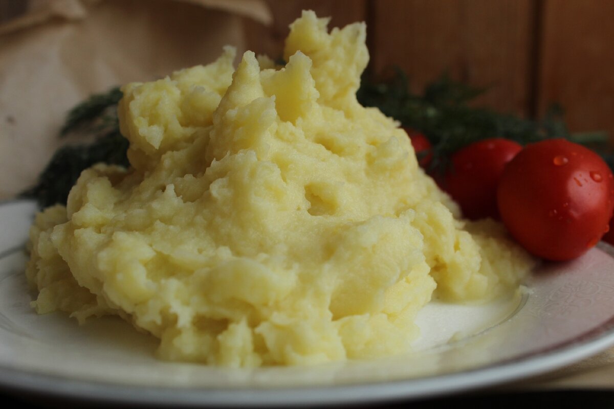 Вкусное картофельное пюре. Октябрь, 2020.