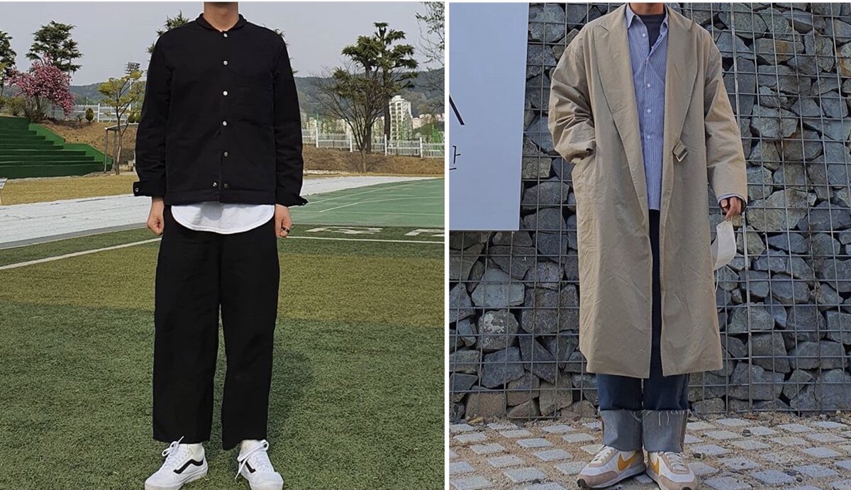 Мужская одежда из Кореи