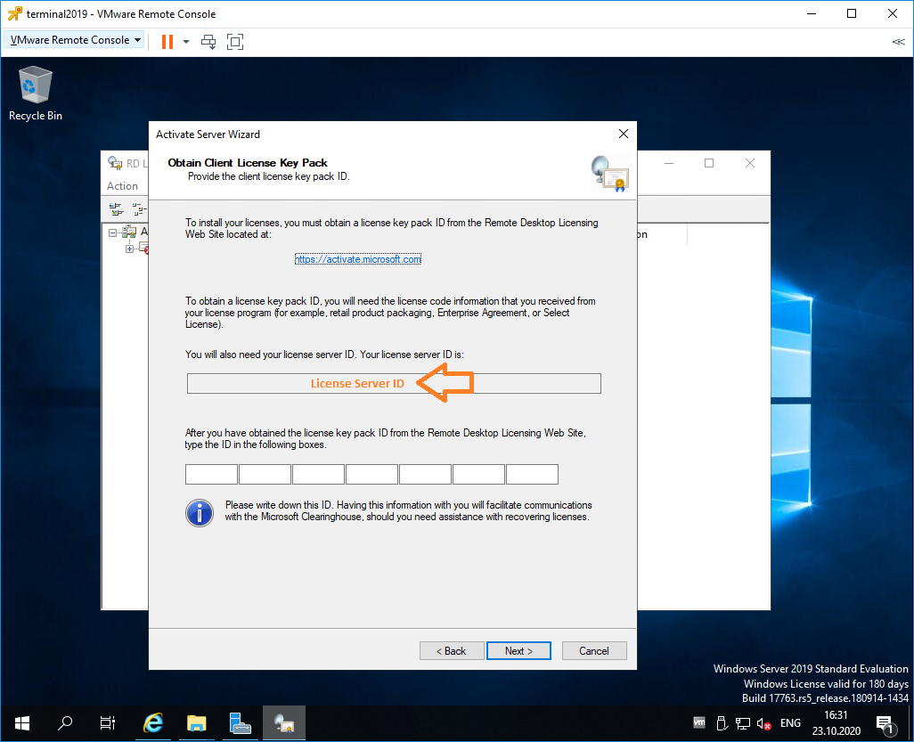 Терминальный сервер на Windows Server 2019. Активация Server 2019. Номер соглашения для терминального сервера 2019. Установка терминального сервера 2019 без домена. Server 2019 ключи