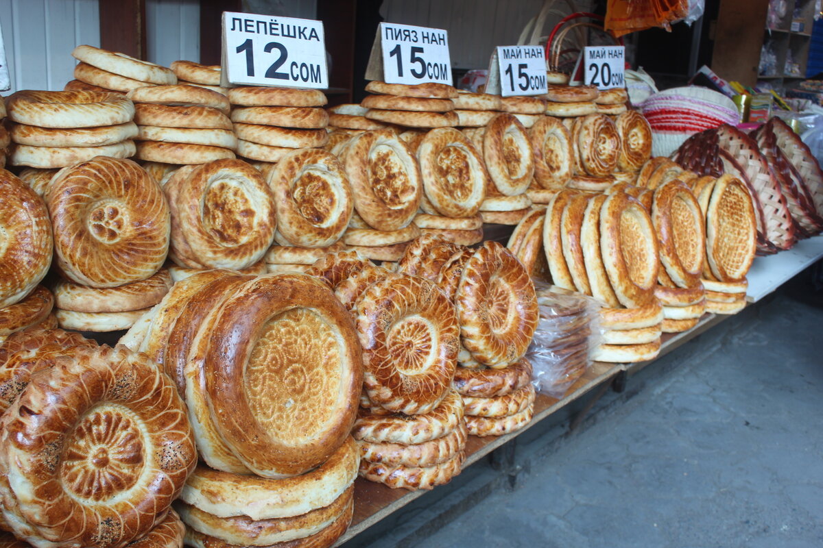 Узбекистан хлеб сколько