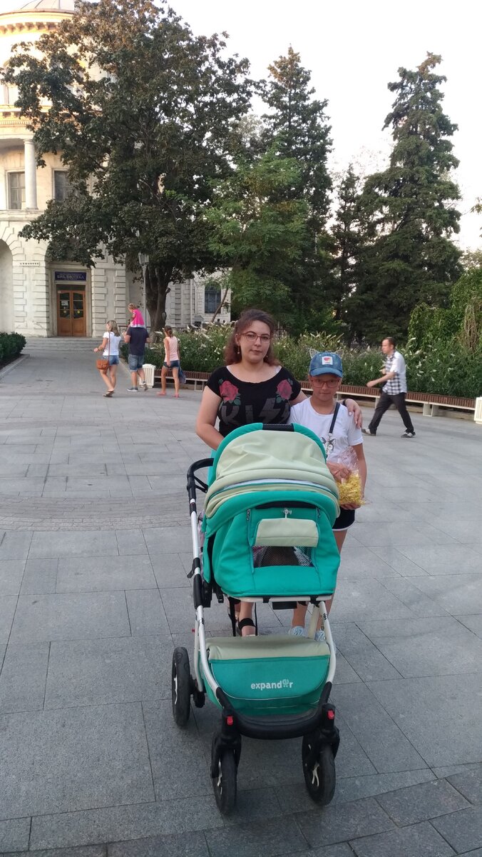 Наша "мальчишеская" коляска