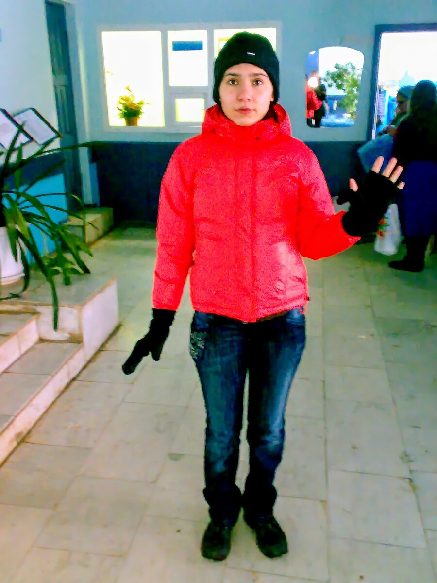 к прогулке готова