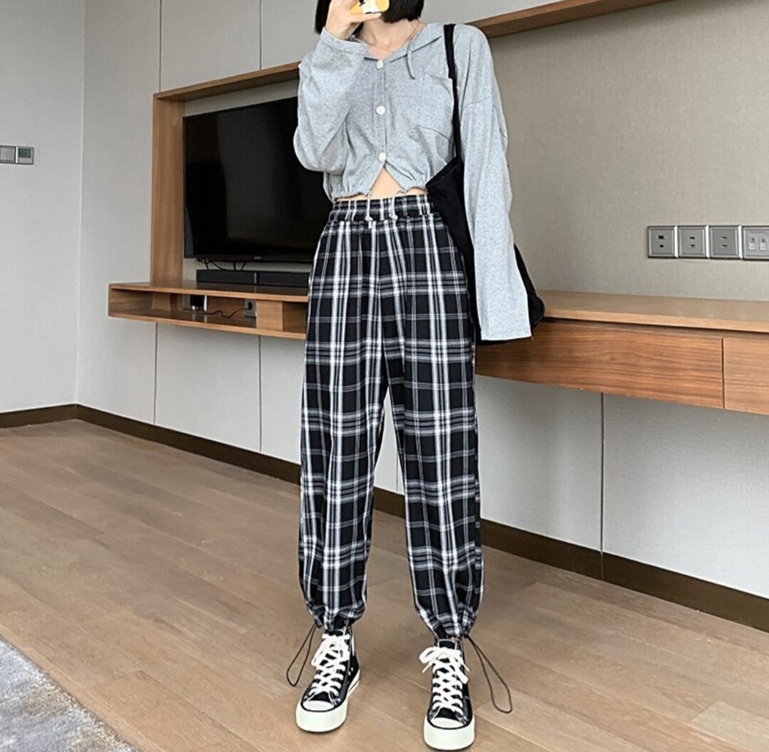 Клетчатые брюки 1 185₽ - http://ali.pub/5ewhxj