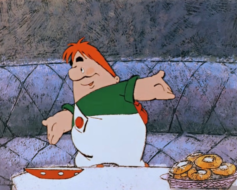 кадр из м/ф Карлсон который живёт на крыше