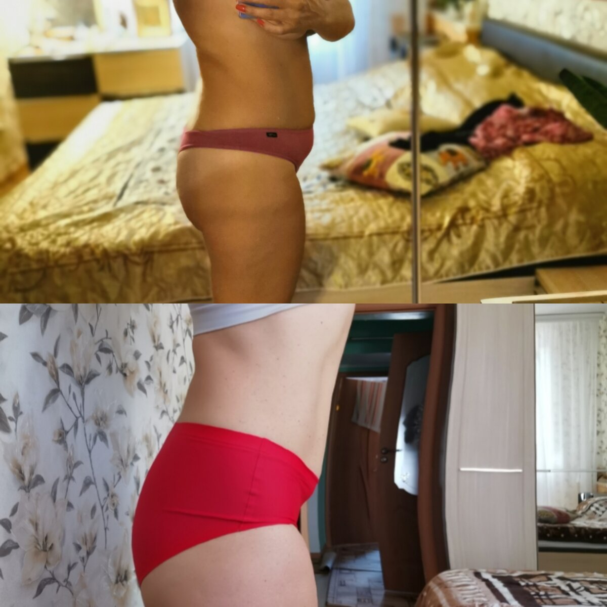 Фото автора. До и после. 