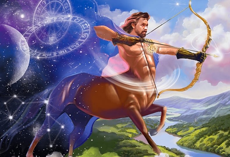 Стрелец — авантюрный, творческий, волевой 
