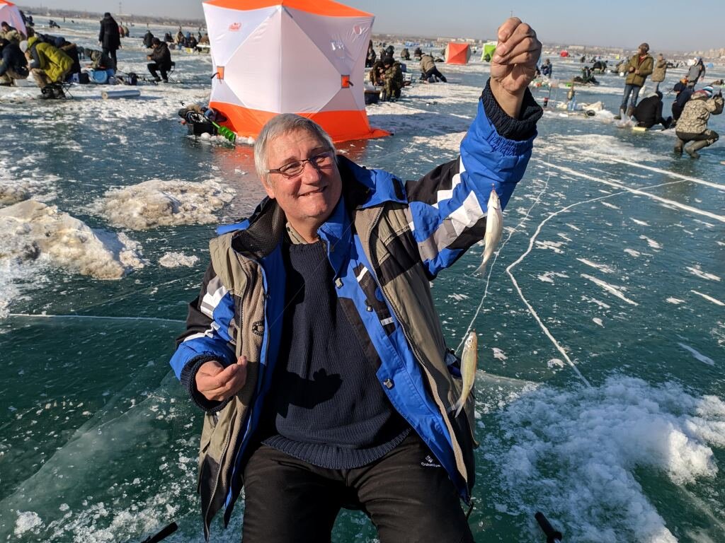 Главный улов зимних рыбаков - это вобла.