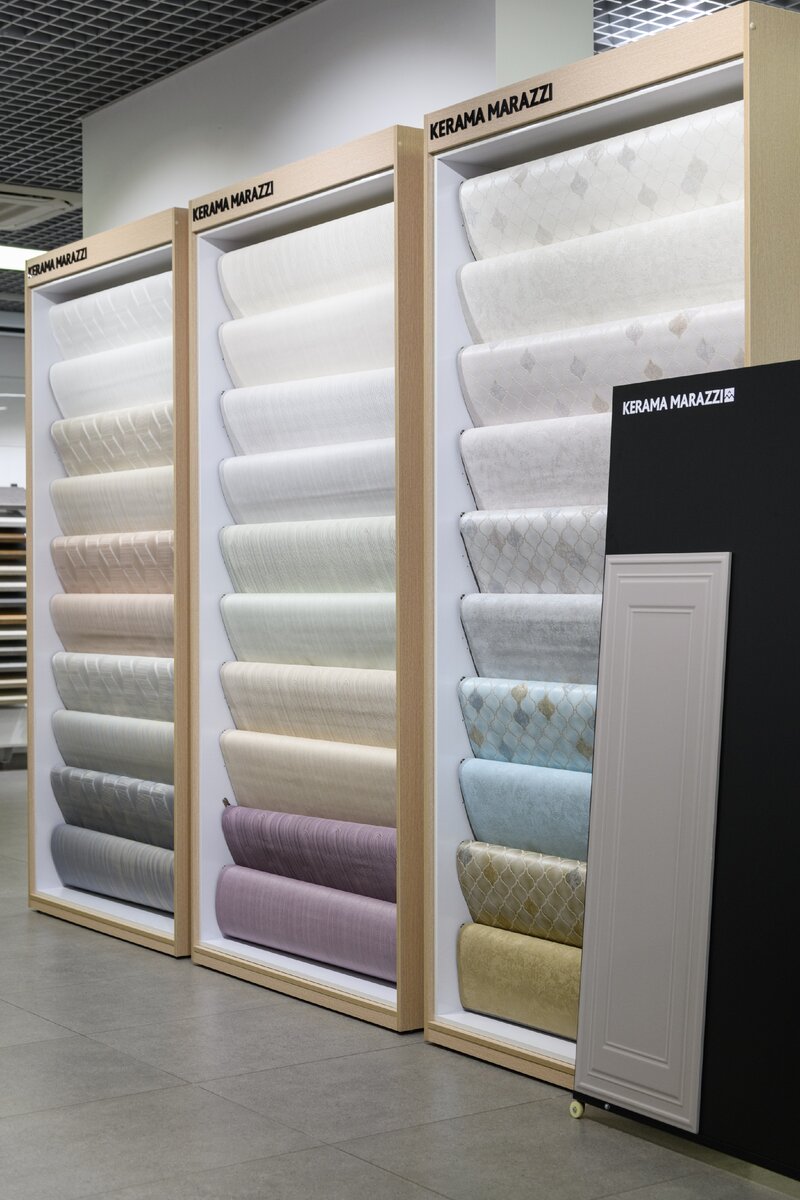 Обои KERAMA MARAZZI. Серии - Геометрия, Арки, Арабески