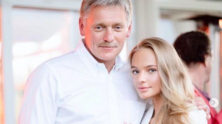  Дмитрий Песков с дочерью. Фото: Скриншот поста в Инстаграме Елизаветы Песковой