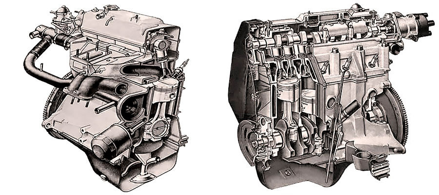 карбюраторный двигатель ВАЗ-2108