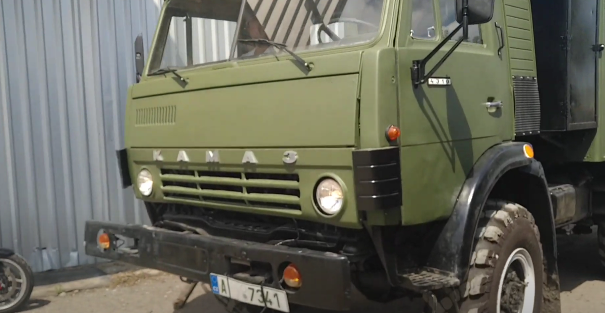 Немецкий Камаз-4310 из ГДР. Раскопали советский артефакт.