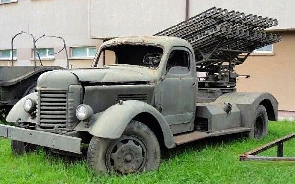 БМ-8 на базе ЗИС-150