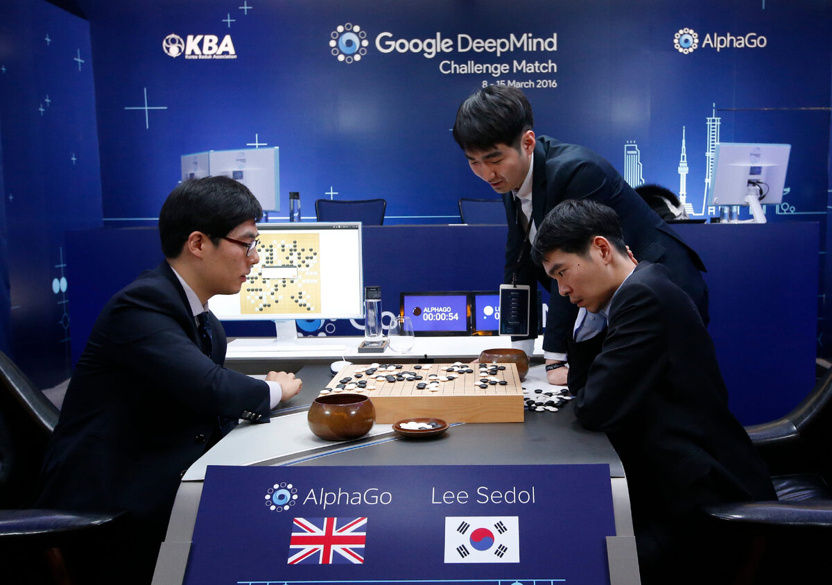 AlphaGo обыгрывает чемпиона мира по игре Го