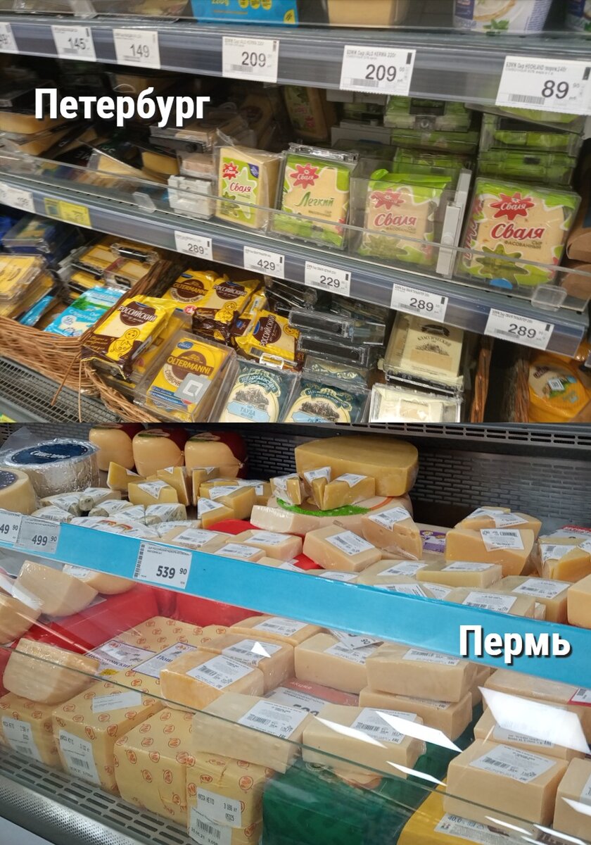 Цены на продукты в Петербурге и Перми. Где дешевле есть? | Обычный Мир |  Дзен