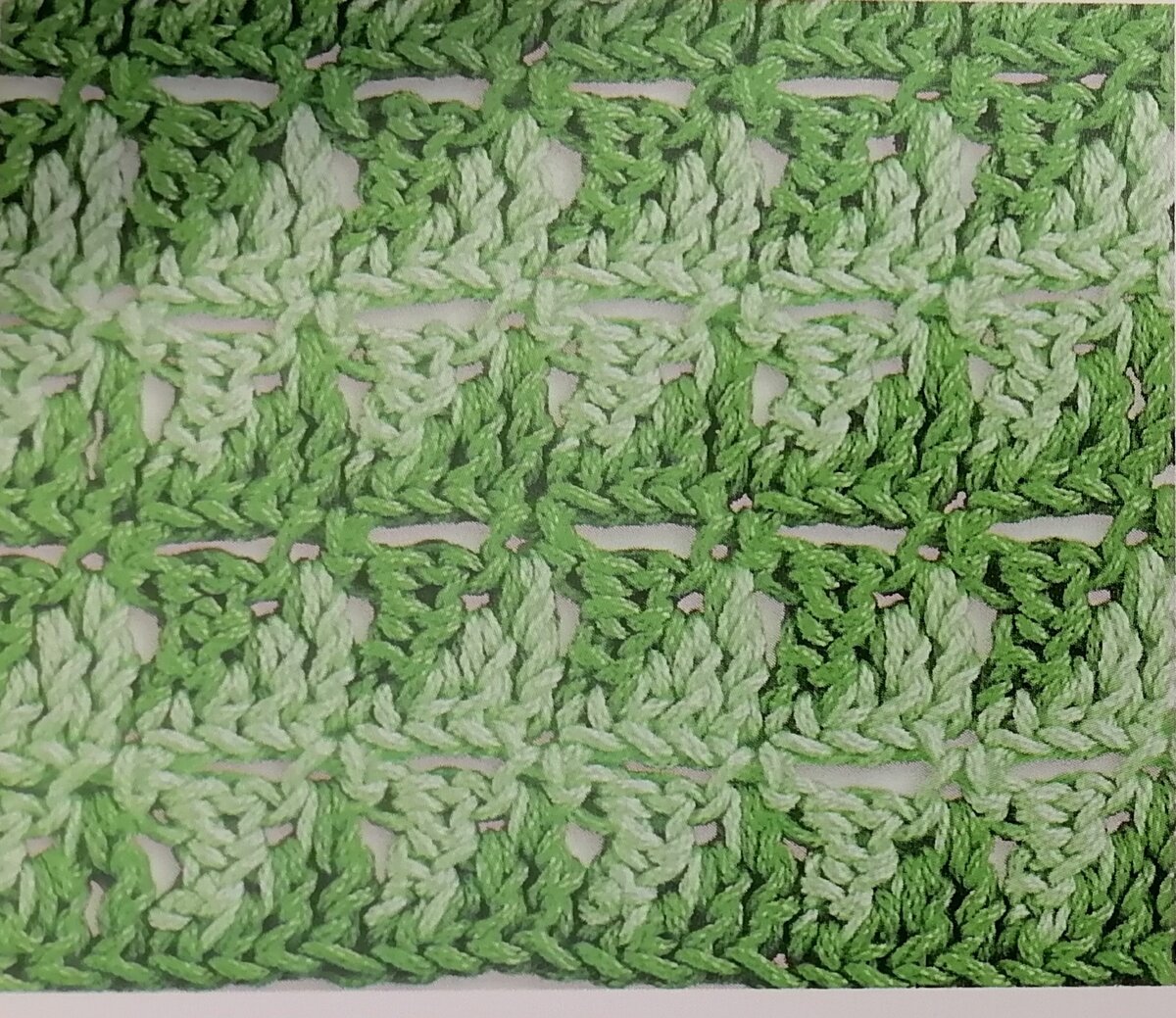 Многоцветные узоры крючком | Заметки начинающей вязальщицы | Дзен