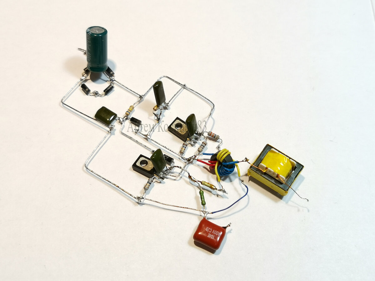 CFL Bulb Circuit Working Explanation