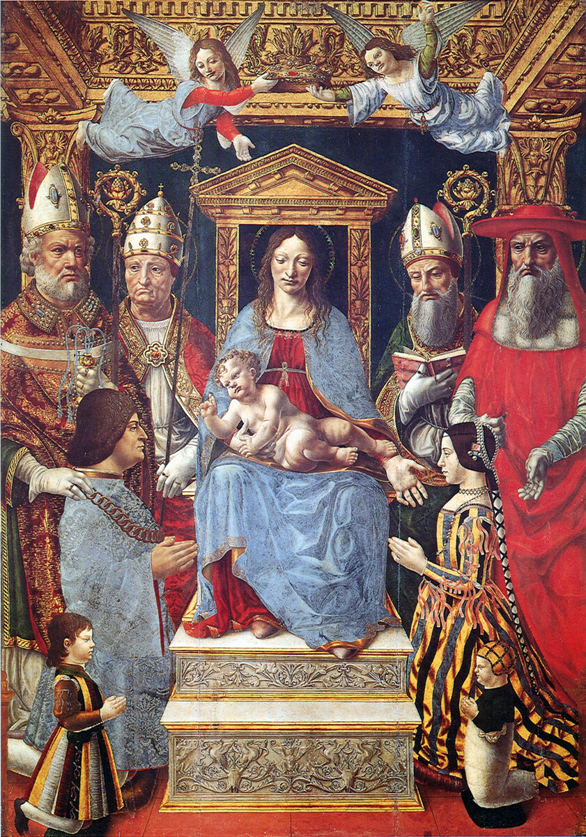 Фернандо де Льянос (1480 – 1510). Алтарь Сфорца, 1494 г.