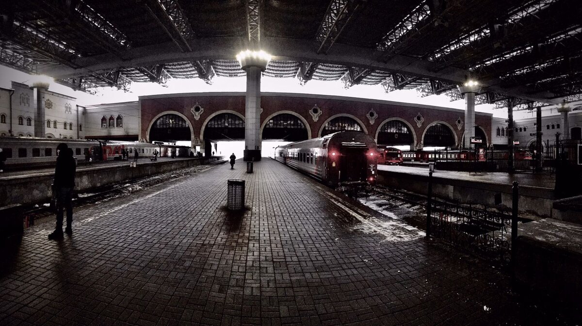 И вот я на казанском вокзале. 