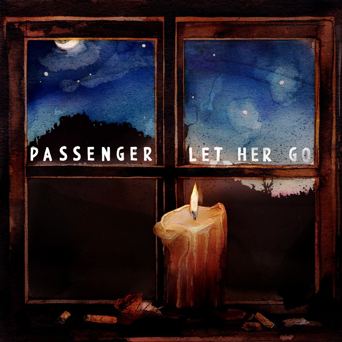 Обложка сингла "Let Her Go" английского инди-фолк певца и автора песен Passenger