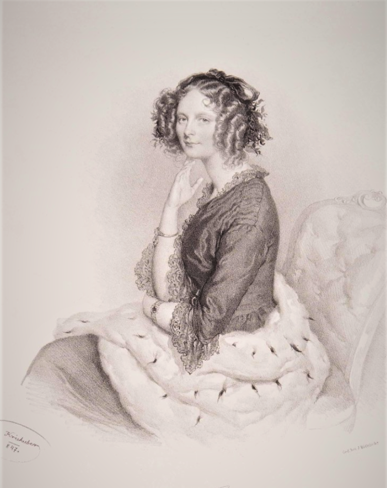 Великая княгиня Елена Павловна, около 1847 г.