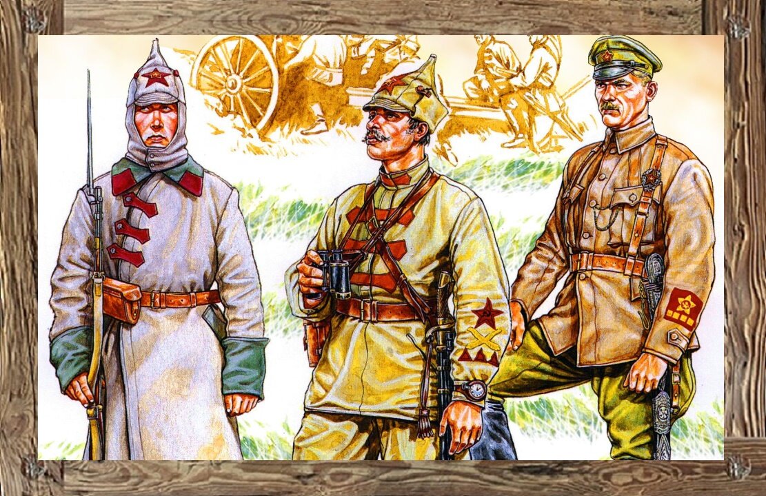 Ркка это. Форма солдат РККА 1918. Униформа красной армии в гражданской войне. Красная армия Гражданская война 1917. Форма РККА 1919.