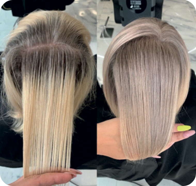 Работа с сединой. Фото из личного архива